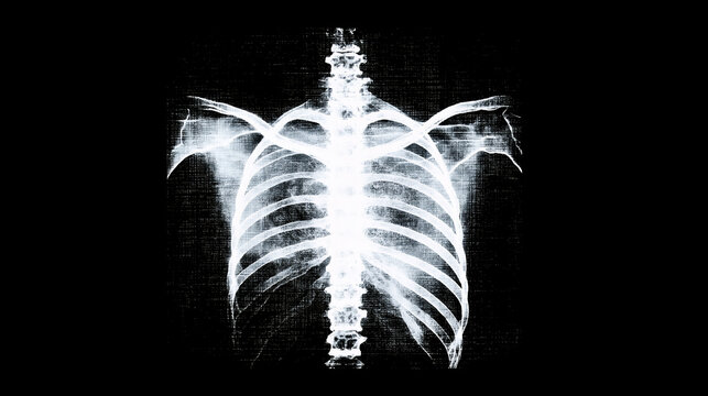 zdjęcie rentgenowskie, x-ray photo of a body 