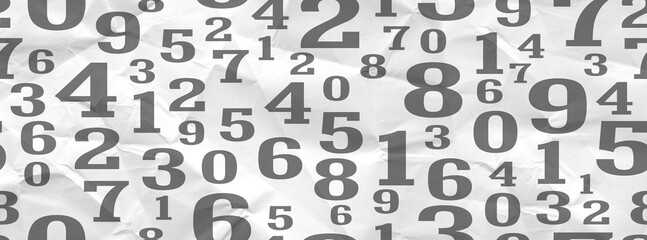 background with numbers