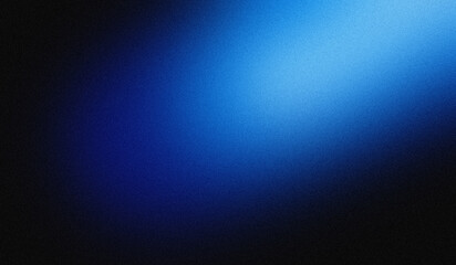 Obraz premium A vibrant blue gradient background with a subtle speckled texture, transitioning smoothly from deep navy to a luminous azure, offering a modern aesthetic.