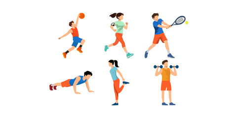 Sport Activity Illustration