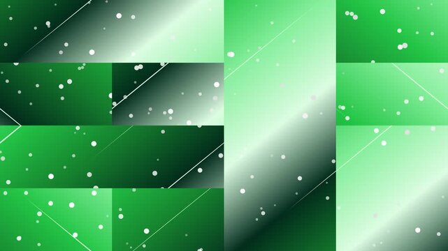 Emerald Mosaic: An abstract composition of emerald hues, formed by the artful arrangement of geometric tiles, creates a dynamic pattern that captivates the eye with its modern allure.