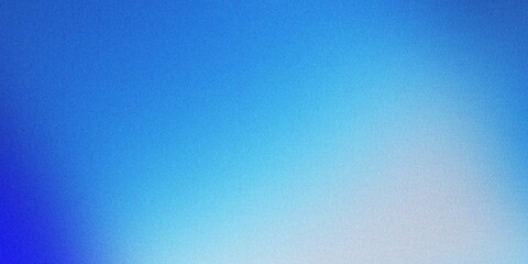 Minimalist blue gradient background with grainy texture effect and soft light glow transition for professional web design and creative presentation