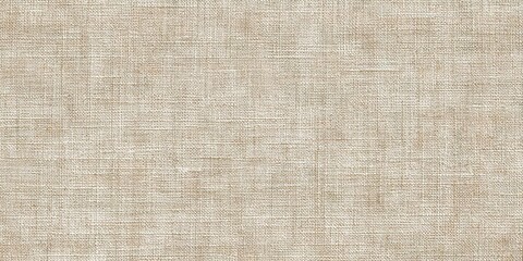 Linen fabric texture background with natural weave and soft beige tones