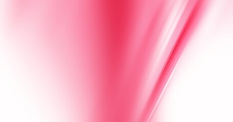 Fototapeta premium Minimalist pink and white background with a sharp diagonal ray of light for clean and modern layouts