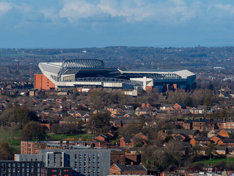 28 Feb 2026 Liverpool - Anfield Stadium aerial view