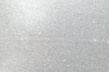 Obraz premium Abstract silver glitter texture background, blank silver glitter pattern background