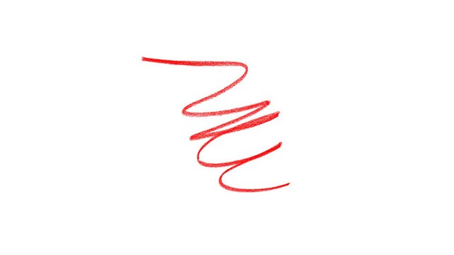 underline highlighter animation, sketching elements on a transparent background.