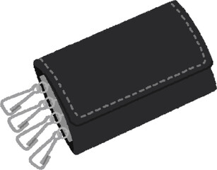 キーケースのイラスト