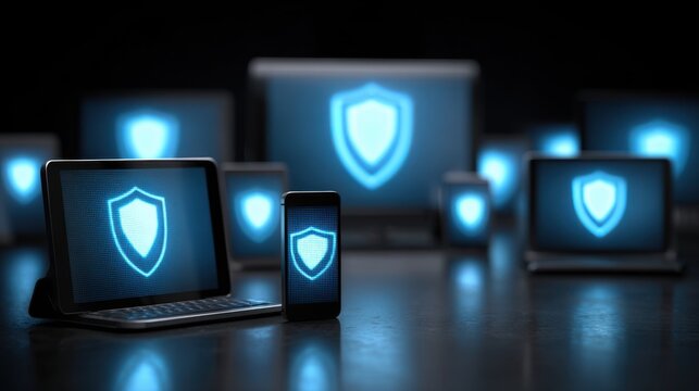 Endpoint security protects devices such as laptops, smartphones, and tablets by using antivirus tools, monitoring systems, and access controls to prevent cyber threats.