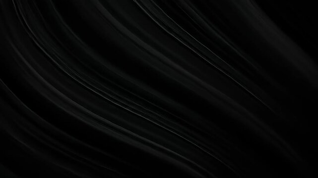 Dark fluid waves cascade diagonally across the image, evoking a sense of mystery