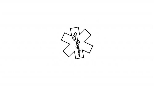 Paramedic star of life sticker