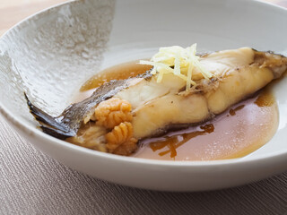 子持ちカレイの煮つけ