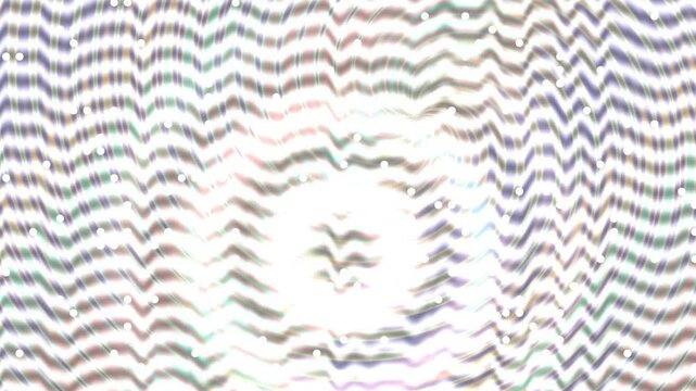 Moir&eacute; pattern wavy surface optical effect Animation Motion.