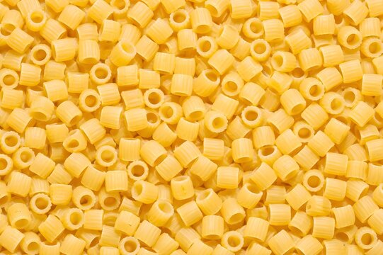 Ditalini pasta macro