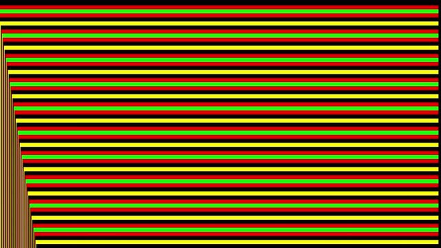 Abstract diagonal lines background orange green VHS vintage texture retro analog distortion gradient motion seamless loop design minimal aesthetic vibrant dynamic geometric pattern soft glow nostalgic