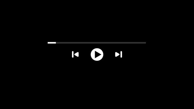 1 Minute Animated Countdown Clock for Music Videos and DJ Sets