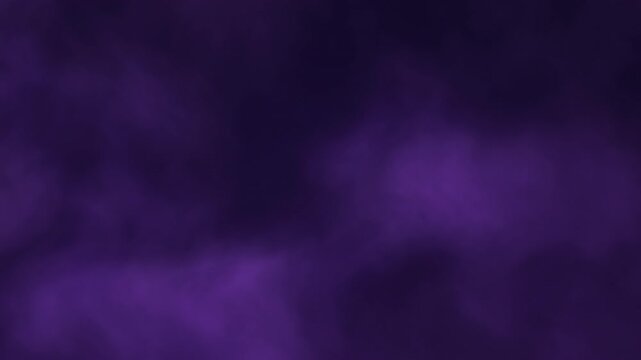 Swirling purple and violet clouds with subtle motion