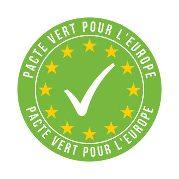 Symbole pacte vert pour l'Europe