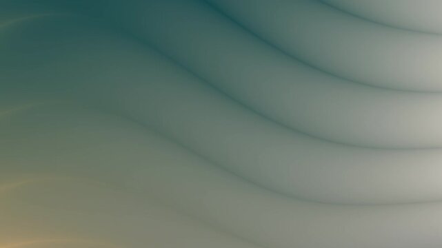 Teal gold gradient abstract waves smooth fluid soft background design suitable for websites, presentations, and graphic design projects.