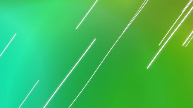 A blended green gradient background with white diagonal lines