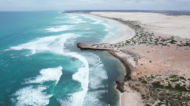Coastal beach dunes in southern part of Australia