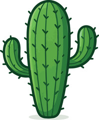 A fresh Cactus vector transparent