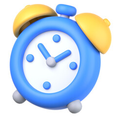 3Dの時計アイコン
