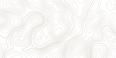 Abstract pattern with lines seamless pattern and topography.Light topographic topo contour map background, geographic grid map.Topographic map lines background. Abstract vector illustration. © MDSOHEL