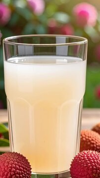  Litschi-Saft sommerlich