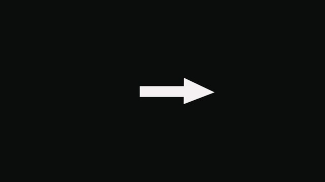 Red arrow pointing up animation. Download sign . up direction arrows symbol. arrow button icon or swipe-up arrow signal animation. download icon sign. on a black background.