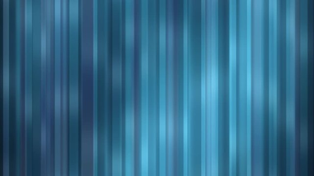 Blue and white bands shift and glow in abstract motion