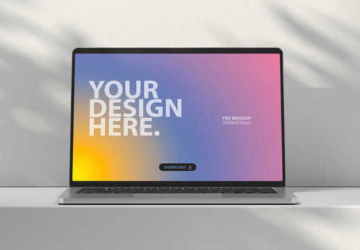 Laptop Computer Monitor Screen Mockup