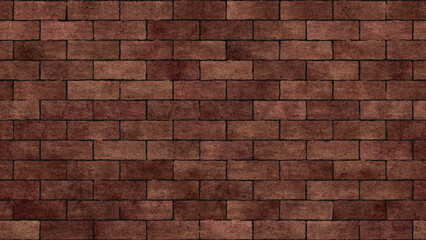 Fototapeta premium Wall brick background. Material grunge cracks rocks texture.