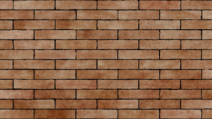 Wall brick background. Material grunge cracks rocks texture.