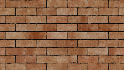 Obraz premium Wall brick background. Material grunge cracks rocks texture.