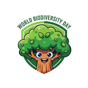 World Biodiversity Day Mascot Tree Character