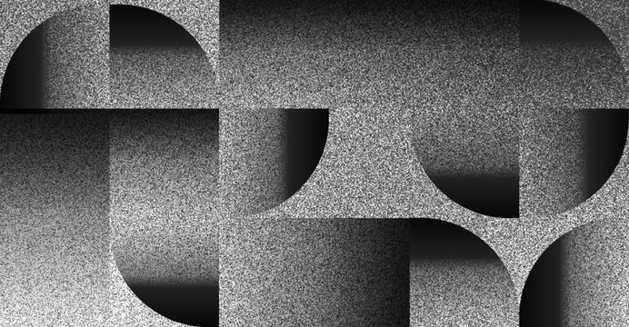 ザラついた質感の幾何学モダン背景