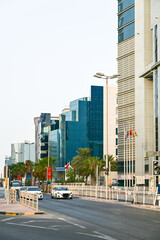 バーレーンの首都マナーマのとても美しい街並みBeautiful view of Manama, the capital of Bahrain