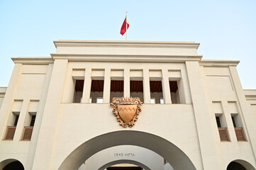 バーレーンの首都マナーマのとても美しい街並みBeautiful view of Manama, the capital of Bahrain