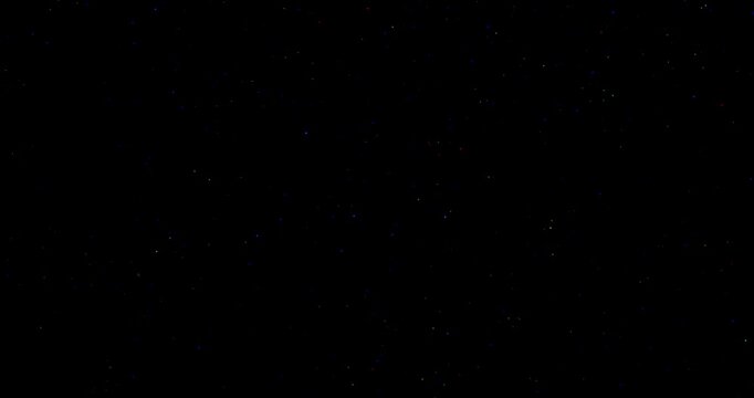 Twinkling of color pointed stars. Smooth rotation. Use for background and texture.