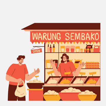 Local Market warung sembako