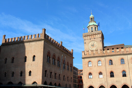 Palazzo d Accursio Sala Rossa Centro Storico Bologna August 2024