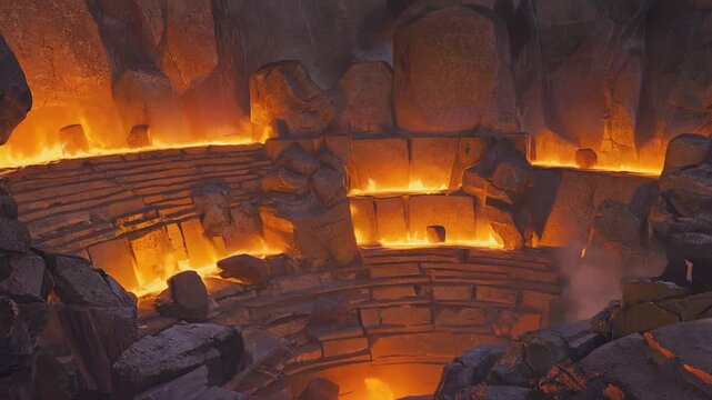 Rings of Hell. Descent into Hell.