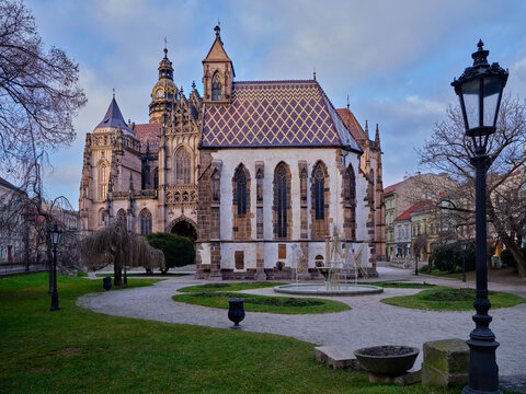 St Michael Chapel Gothic Architecture In Kosice City Park