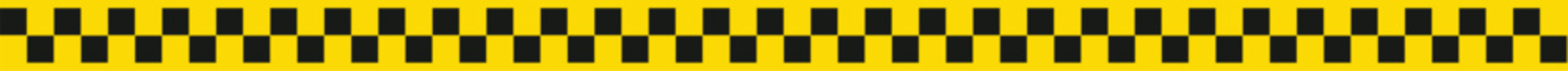 Black and yellow checkerboard warning pattern