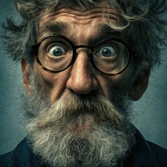 Surprising expressions from an old man