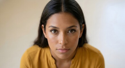 Fototapeta premium Portrait of a confident young person in a modern lifestyle setting