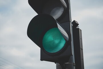 sygnalizacja świetlna,zielone światło  © Marcin Łazarczyk