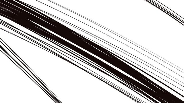 Stripes of varying sizes and thicknesses cross the screen.