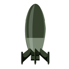 Obraz premium 3D industrial cruise ballistic missile set. Realistic strategic weapons art. War technology. Aircraft military bomb